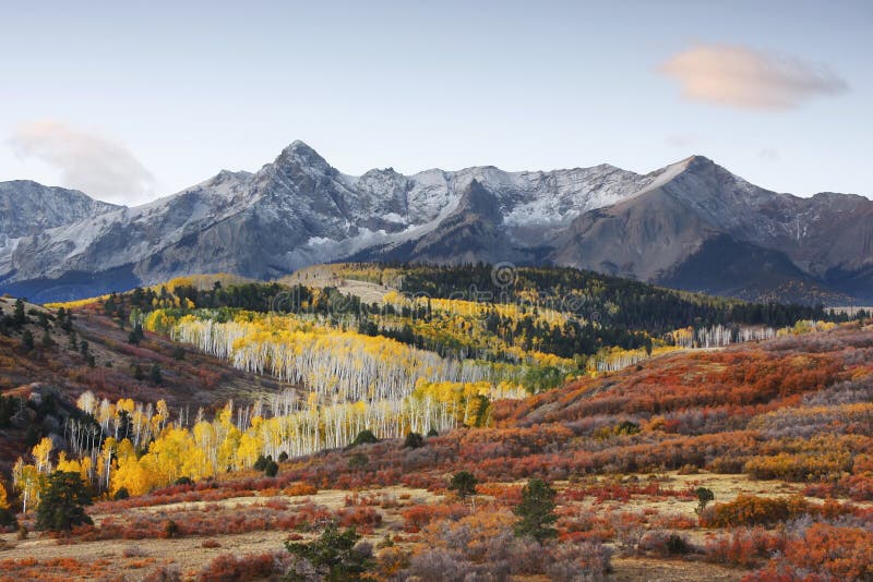 Dallas Divide, Uncompahgre National Forest, Colorado Stock Image ...