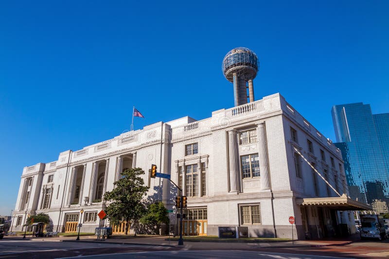 Dallas Union Station, anche conosciuto come Dallas Union Terminal fotografia stock libera da diritti Dallas Union Station, anche conosciuto come Dallas Union Terminal fotografia stock libera da diritti