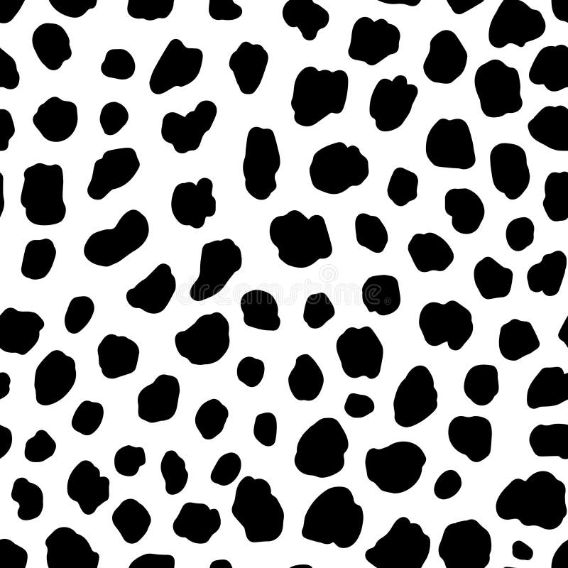 Dalmatian dog seamless pattern