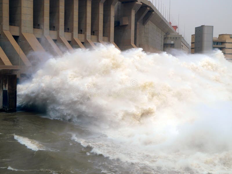 Dam of the Merowe hydroelectric power station