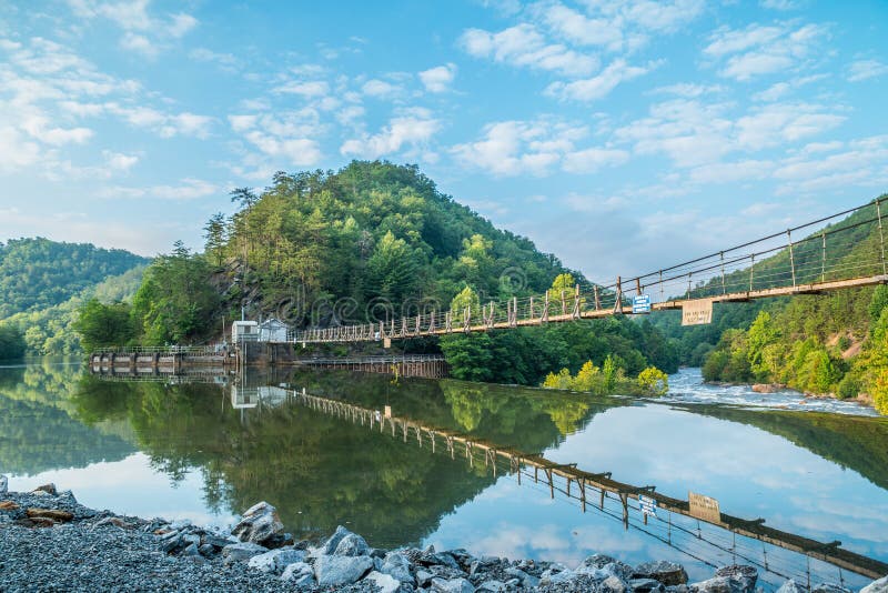 Dam 2 on the Ocoee river in Tennessee