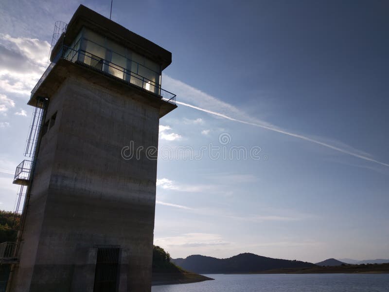 Dam Zrebchevo - located beautiful mountainous countryside in Bulgaria. Dam Zrebchevo - located beautiful mountainous countryside in stock photos Dam Zrebchevo - located beautiful mountainous countryside in Bulgaria. Dam Zrebchevo - located beautiful mountainous countryside in stock photos