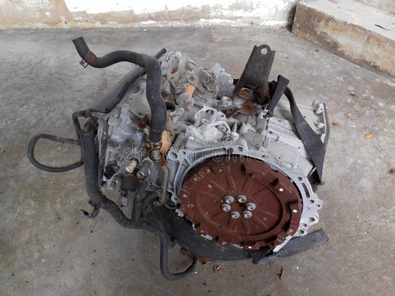 Damaged engine stock image. Image of electric, grey 141006715