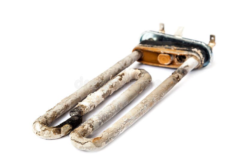 Damaged Heating Element of the Washing Machine. Stock Image Image of