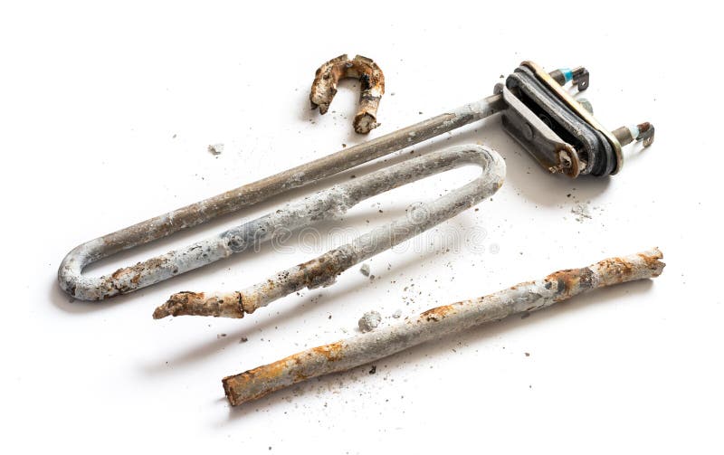 Damaged Heating Element Of The Washing Machine Stock Photo Image of