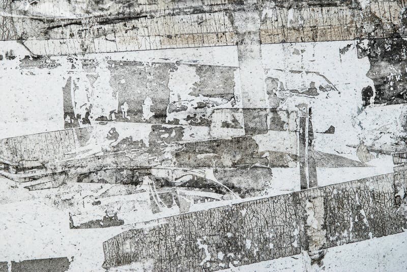 Damaged Poster Wall stock image. Image of torned, advertisement 229978349