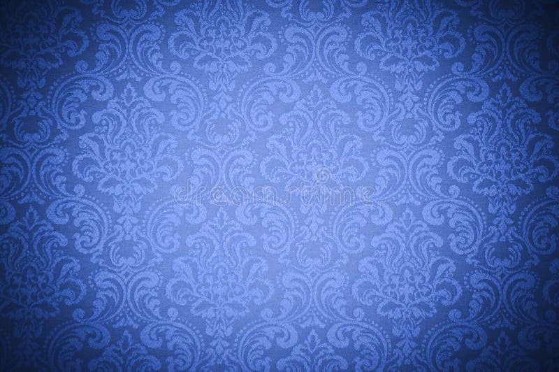 Damask wallpaper stock illustration. Illustration of leaf 24393381