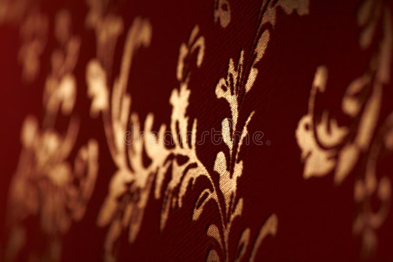 Wall covered by vintage wallpapers. Wall covered by vintage wallpapers