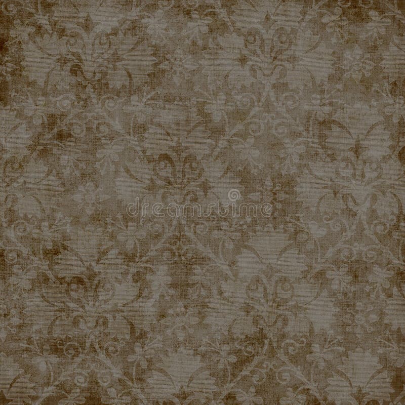 Damask Wallpaper stock illustration Damask Wallpaper stock illustration
