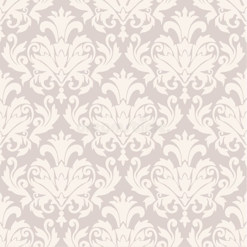 Damask wallpaper pattern vector illustration Damask wallpaper pattern vector illustration
