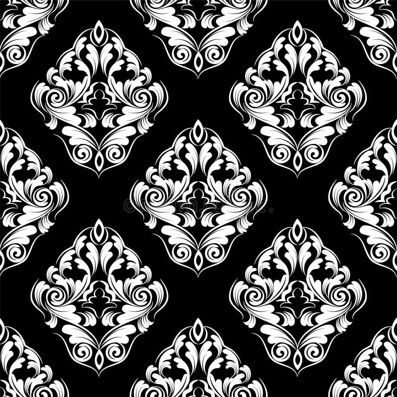 Damask wallpaper