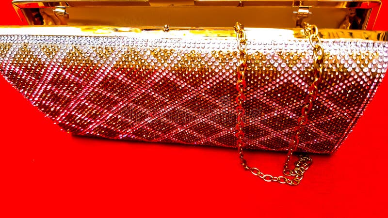 Damernas broderbara handväska eller handväska. royaltyfria foton