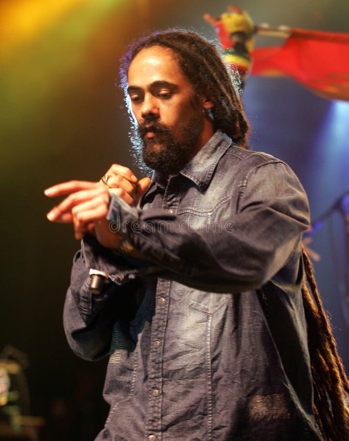 Damian Marley Performs in Concert Editorial Photo Image of music