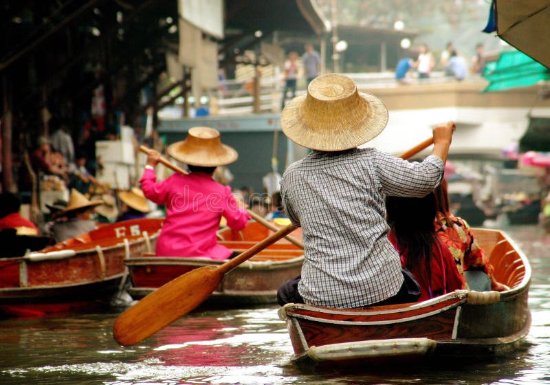 Damnoen Saduak, Thailand: Floating Market