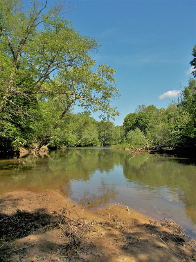 Dan River in Danbury, North Carolina Stock Image Image of creek