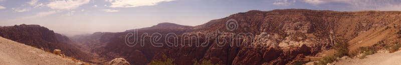Dana Biosphere Reserve Jordan royalty-vrije stock afbeeldingen Dana Biosphere Reserve Jordan royalty-vrije stock afbeeldingen