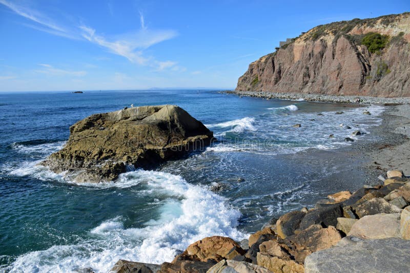 Dana Point Headland, Southern California. royalty free stock photo Dana Point Headland, Southern California. royalty free stock photo