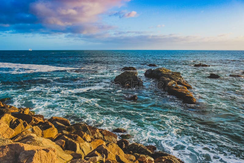 Dana Point Sunset stock photography Dana Point Sunset stock photography