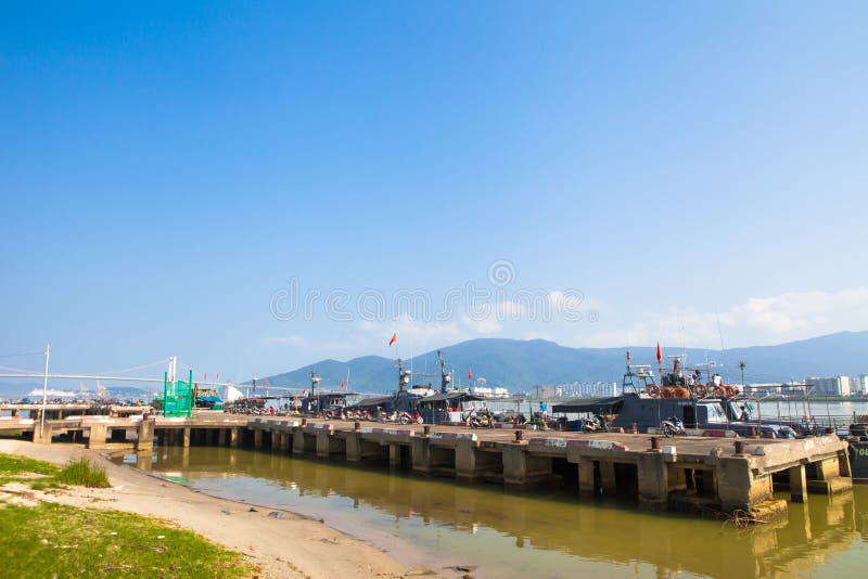 Danang em Vietname imagem de stock Danang em Vietname imagem de stock