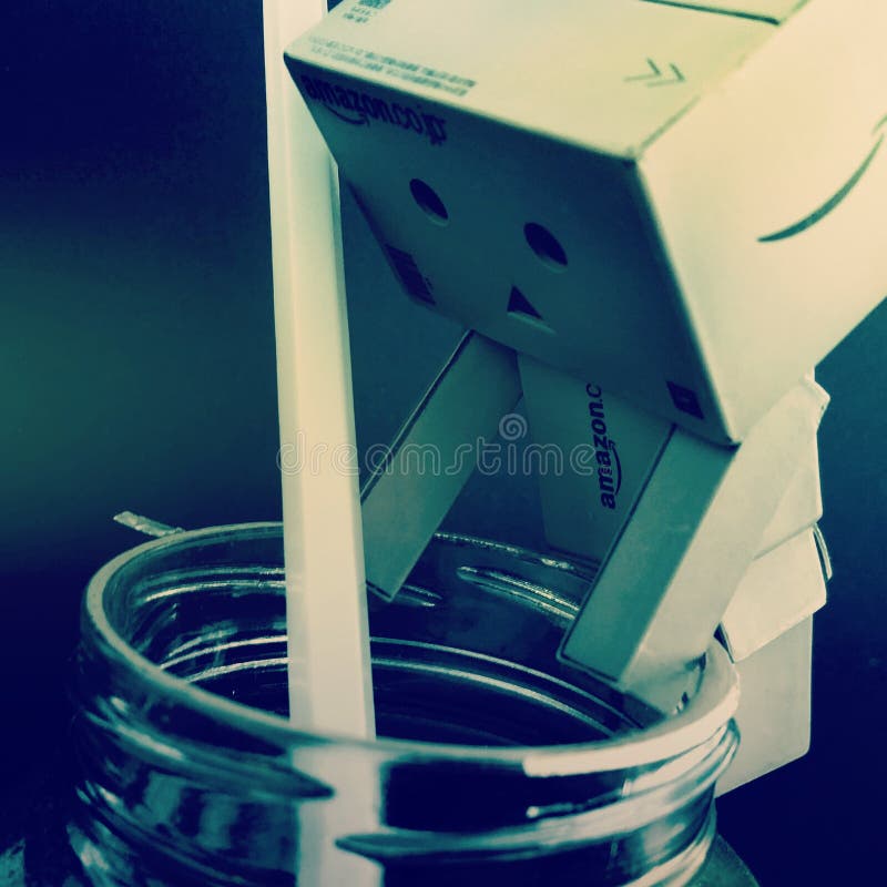 Danbo adventures stock image