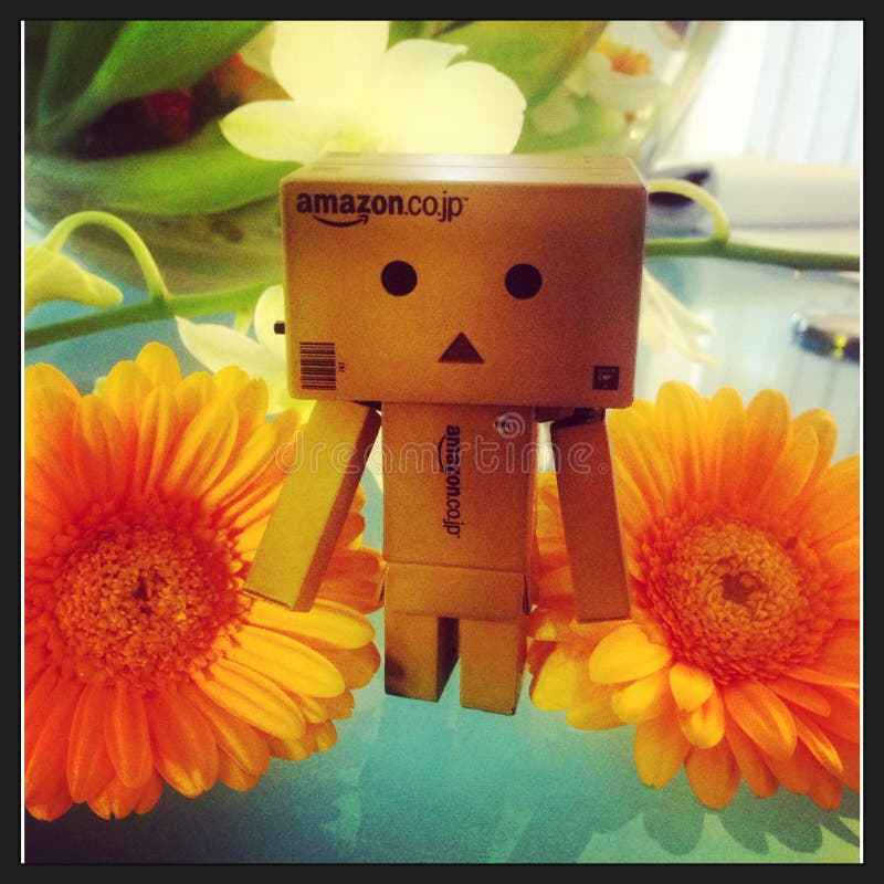 Danbo adventures stock photo