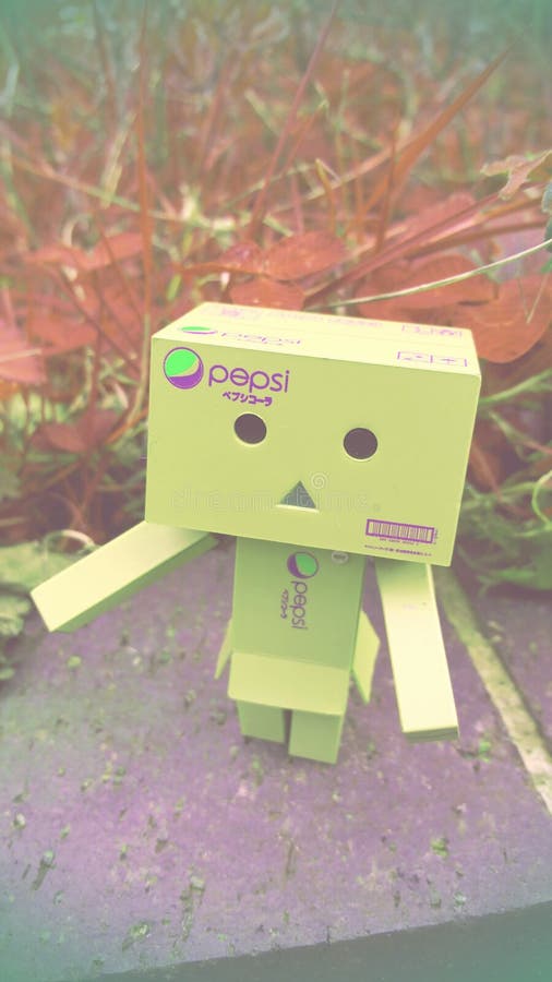 Danbo adventures 21 stock photo
