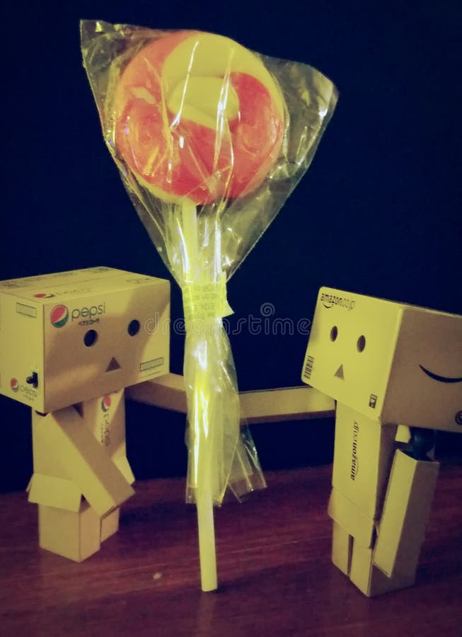 Danbo adventures 7 stock photos