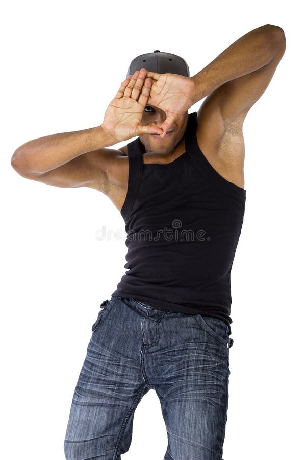 Dance Choreographer Composing with Hand Frame stock photography Dance Choreographer Composing with Hand Frame stock photography