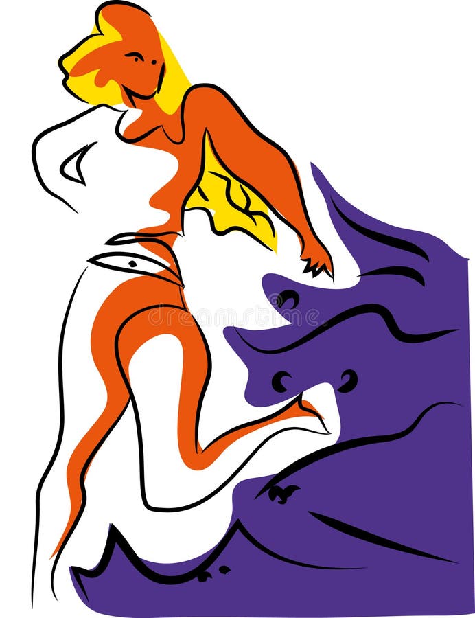 Download Dance explosion girl stock vector. Illustration of explosion - 109029970