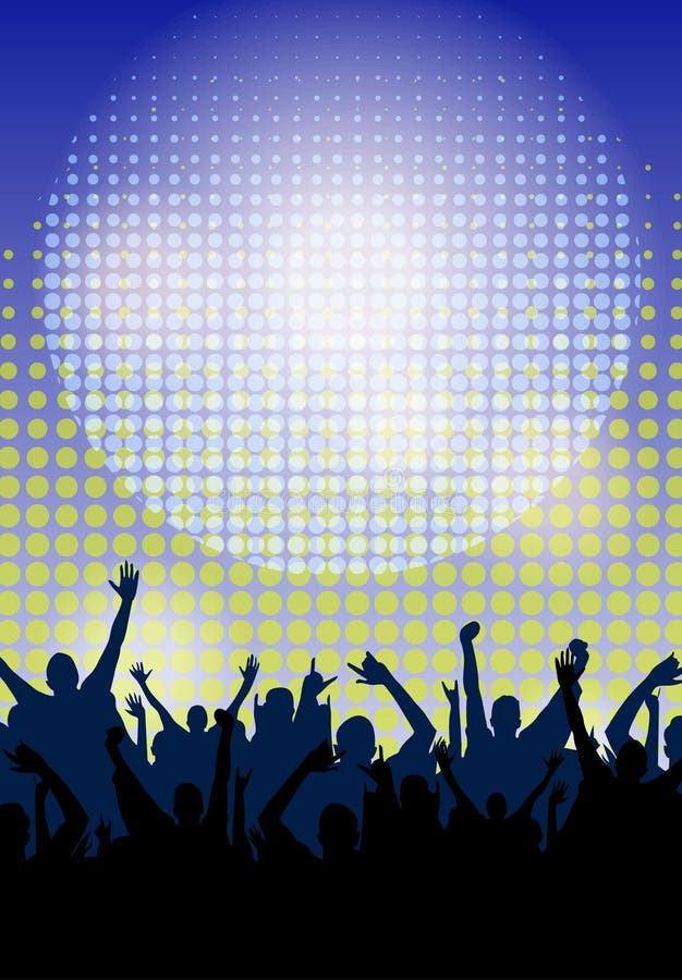 Dance Party Night Poster Background Template. Vector Illustration vector illustration Dance Party Night Poster Background Template. Vector Illustration vector illustration