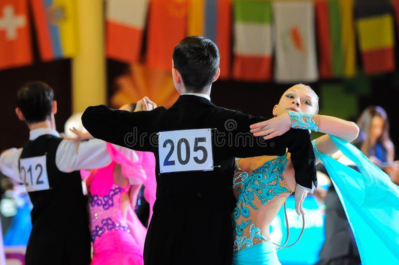 Dance sport competition