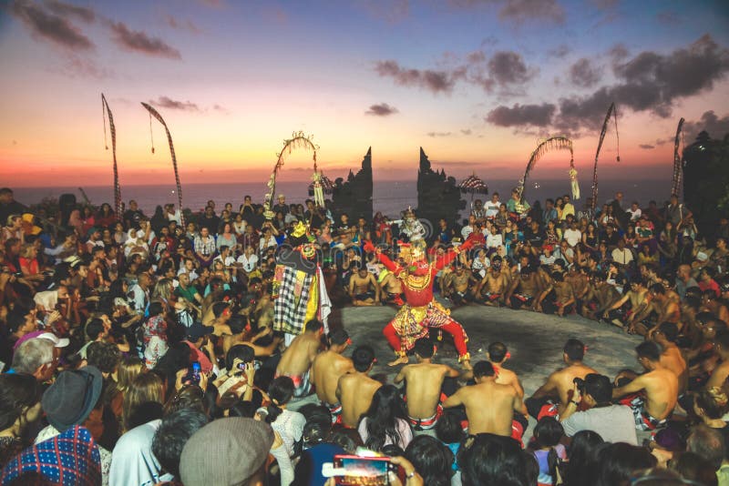 This Dance is a Traditional Dance from Bali Called the Kecak Dance
