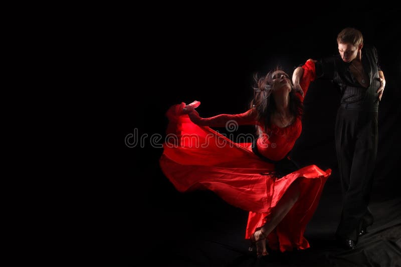 Dancer in action