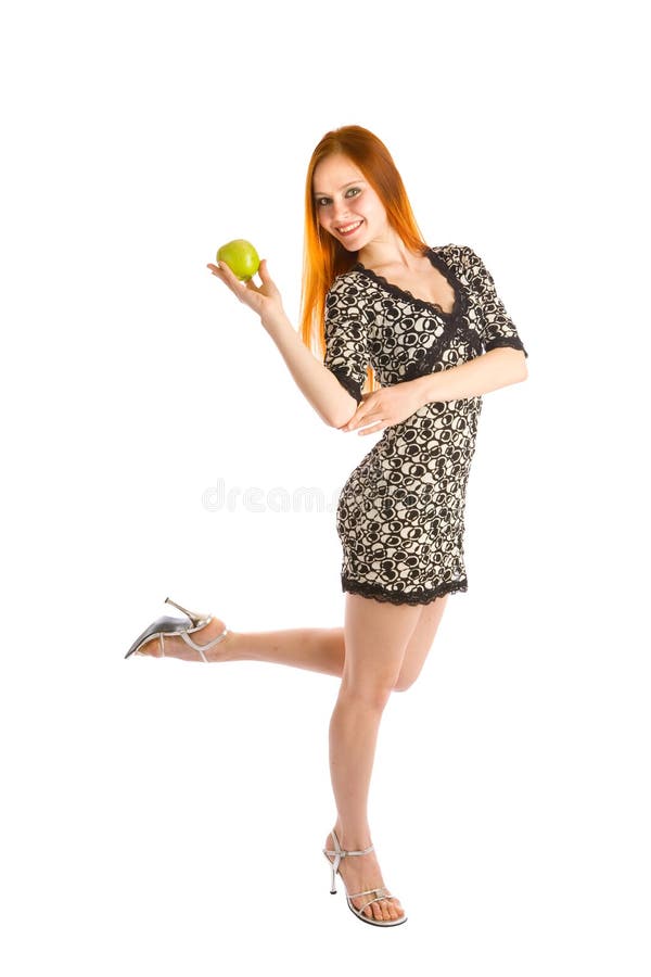 Dancing with apple