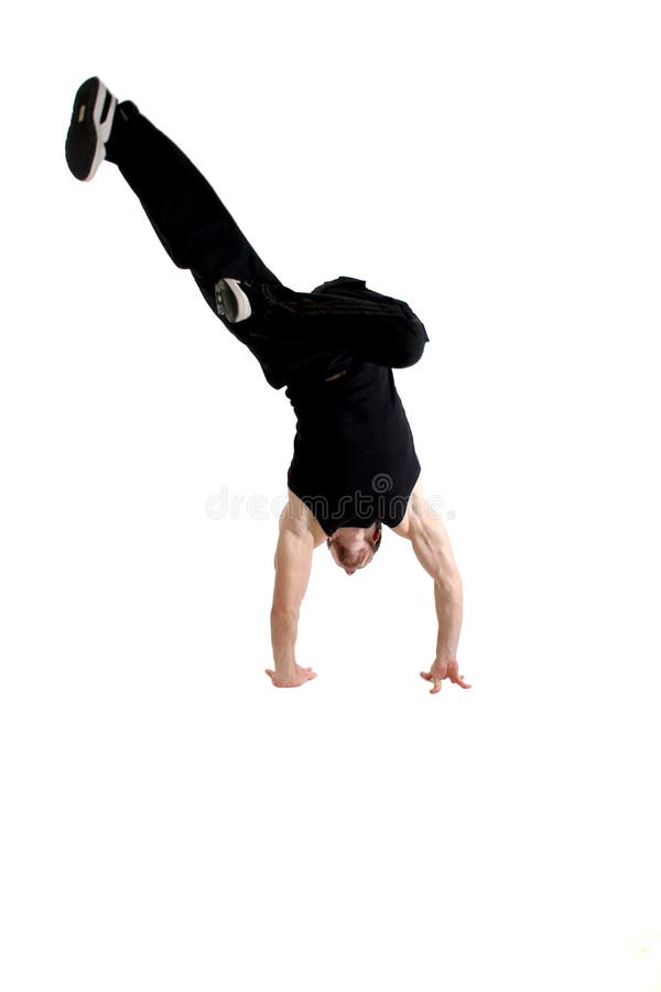 Cool dancing man stock photo. Image of breakdance, flexibility - 12562976