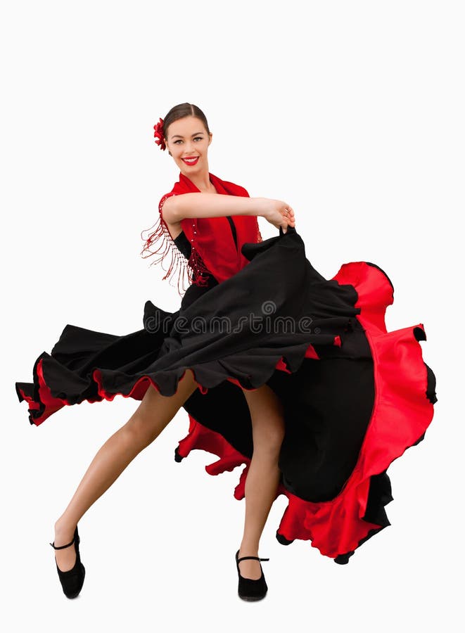 dance red dress