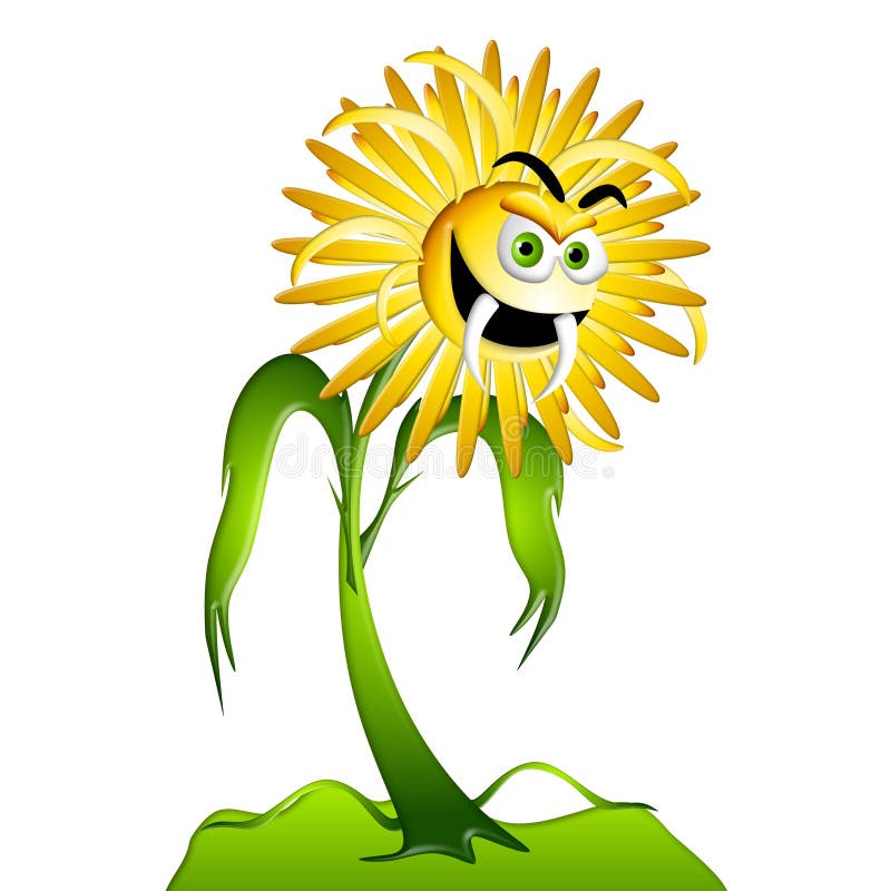 Free Dandelion Weed Allergy Monster 2 Stock Photos - 5372413