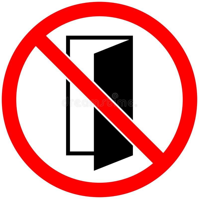 Do Not Open Door Stock Illustrations – 439 Do Not Open Door Stock  Illustrations, Vectors & Clipart - Dreamstime