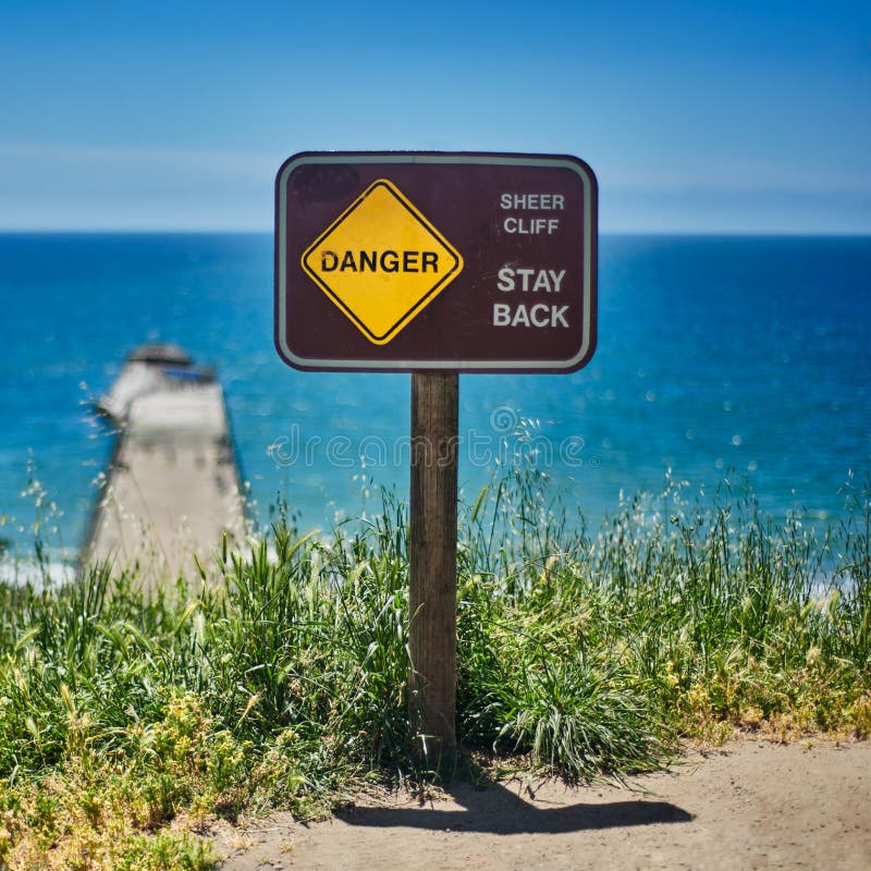 Danger Sign, square stock photo. Image of design, high 148360410