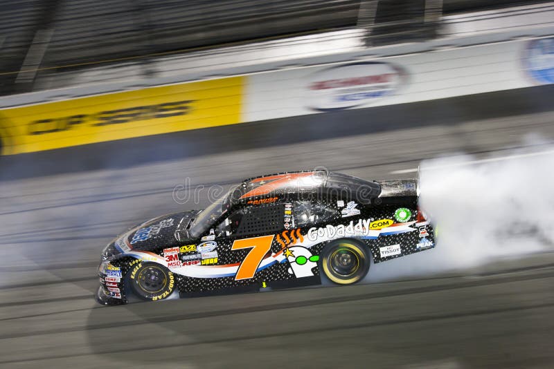 RICHMOND, VA - SEP 09, 2011: Danica Patrick wrecks Brad Keselowski during the Virginia 529 College Savings 250 at the Richmond International Raceway in Richmond, VA. RICHMOND, VA - SEP 09, 2011: Danica Patrick wrecks Brad Keselowski during the Virginia 529 College Savings 250 at the Richmond International Raceway in Richmond, VA.