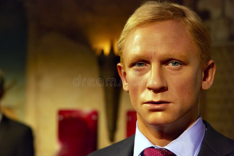 Daniel Craig in Madame Tussauds von New York lizenzfreies stockbild Daniel Craig in Madame Tussauds von New York lizenzfreies stockbild
