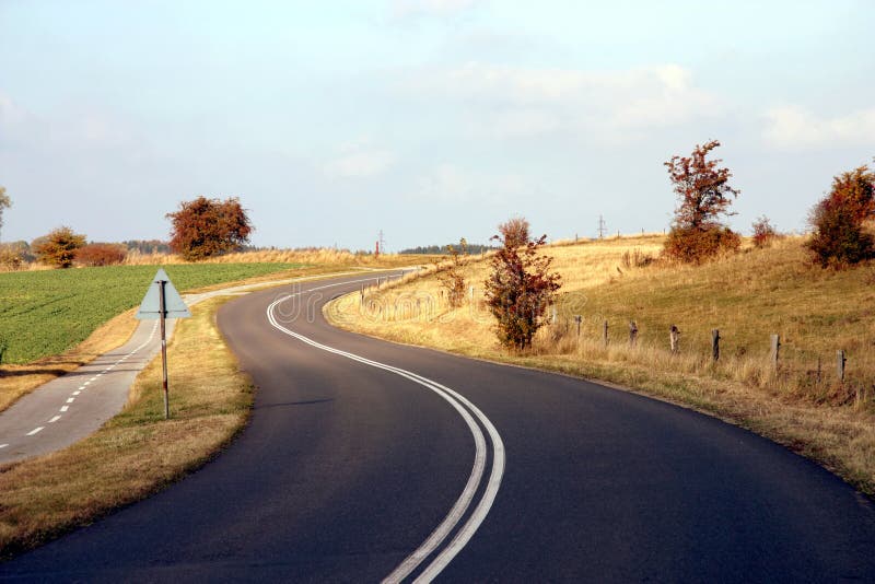 DANISH COUNTRY ROAD