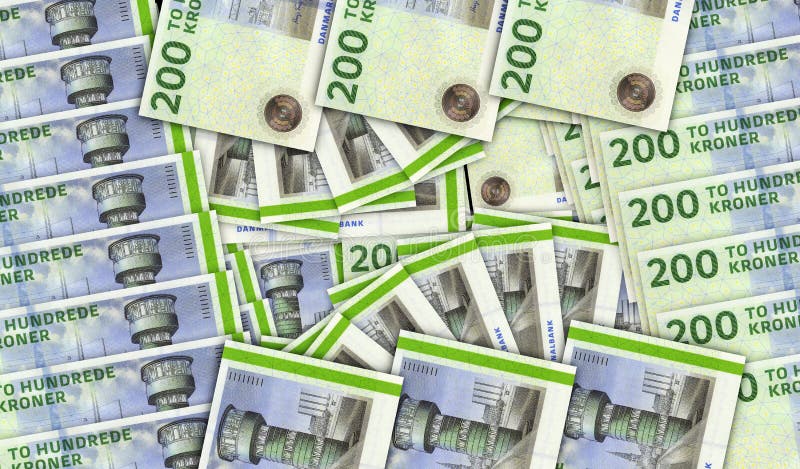 Danish Krona 200 Banknotes In A Fan Mosaic Pattern 3d Illustration danish-krona-200-banknotes-in-a-fan-mosaic-pattern-3d-illustration
