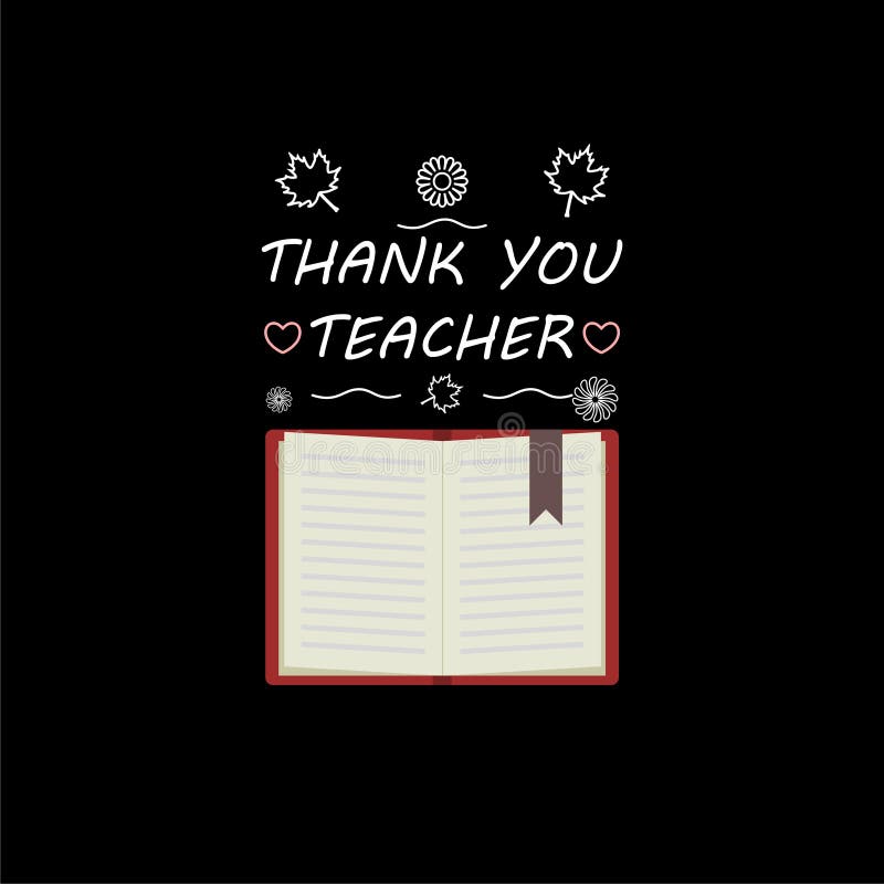 Danke Lehrer Auf Tafelhintergrund Ikone Des Lehrers Tagesoder Logo Auf Dunklem Hintergrund Stock Abbildung Illustration Von Studieren Thank 133934282