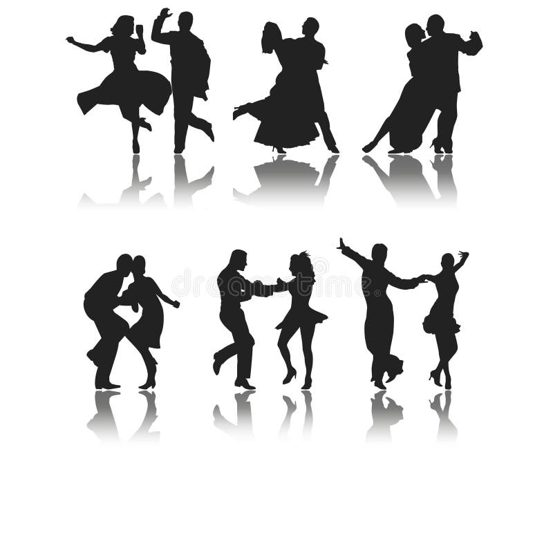 Danse illustration de vecteur