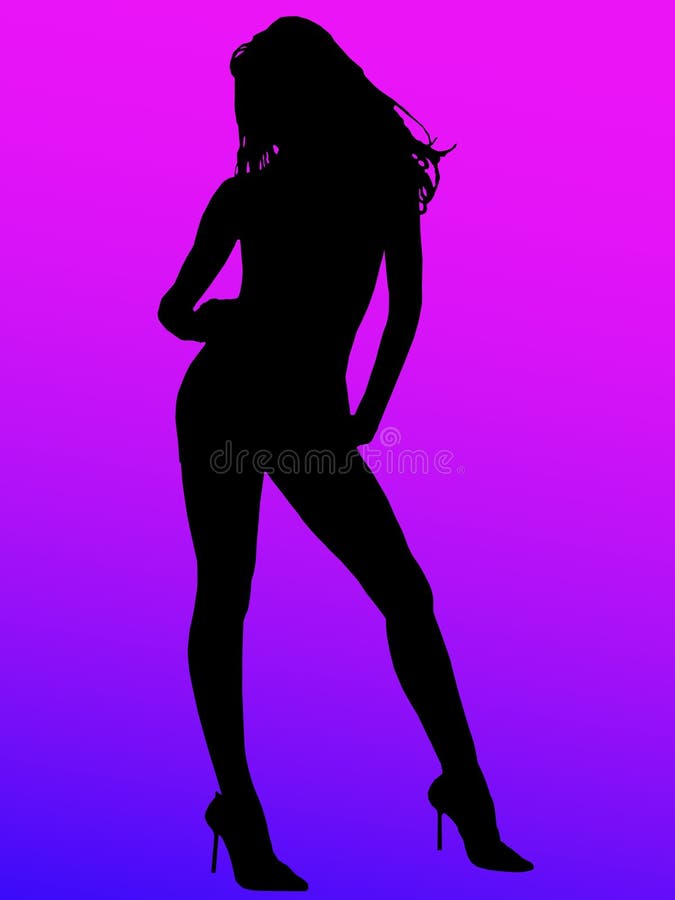 Dansende vrouw vector illustratie