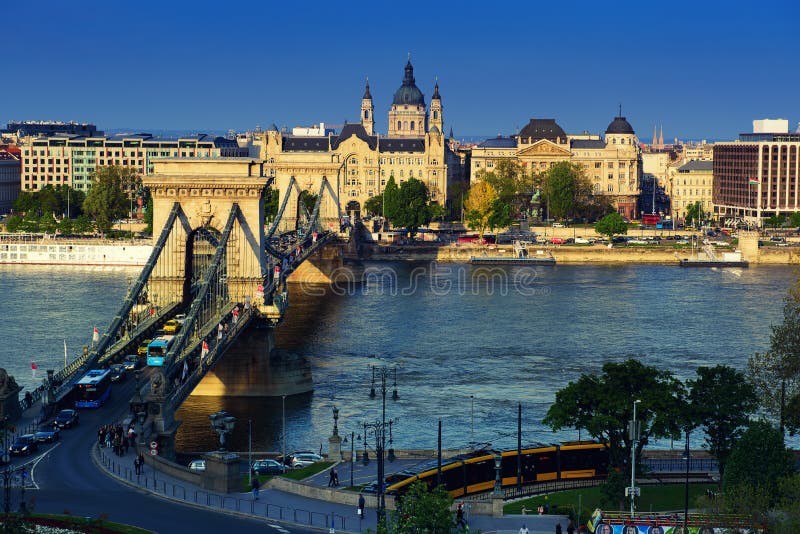 Danube embankment of Pest