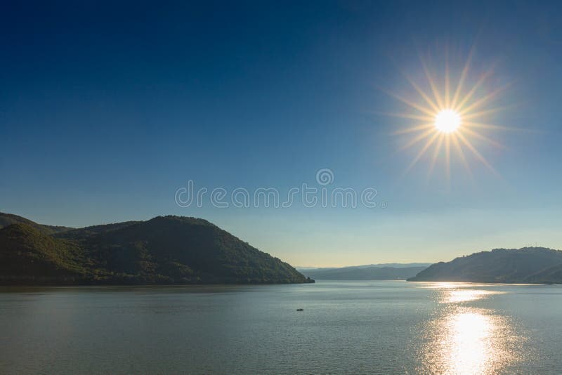 Danube river in Romania royalty free stock photos Danube river in Romania royalty free stock photos