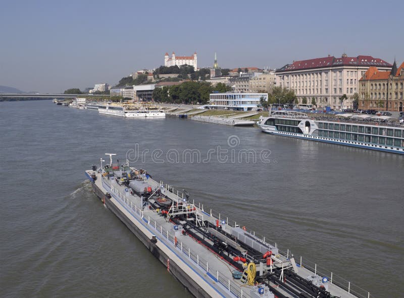 Danube river, Bratislava, Slovakia