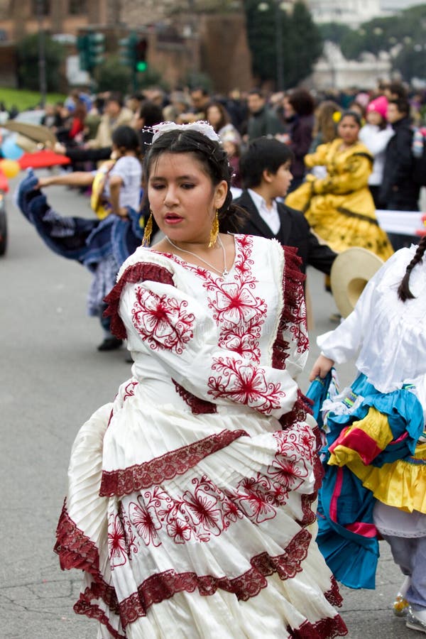 Danzatore dell'Ecuador immagini stock Danzatore dell'Ecuador immagini stock